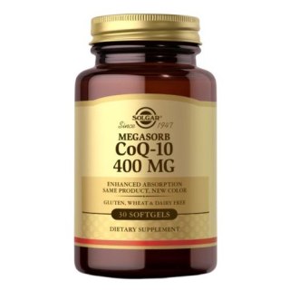 Solgar SOLGAR Megasorb CoQ-10 400 mg (60 kaps.)