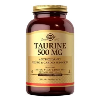 Solgar SOLGAR Taurine 500 mg (100 kaps.)