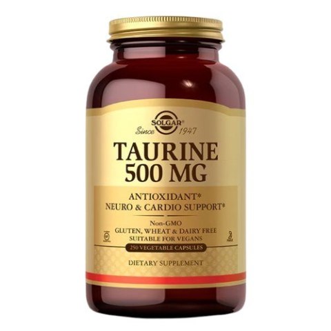 Solgar SOLGAR Taurine 500 mg (100 kaps.)