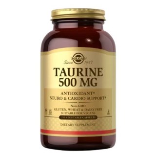 Solgar SOLGAR Taurine 500 mg (250 kaps.)