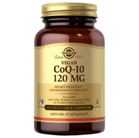 Solgar SOLGAR Vegetarian CoQ-10 120 mg (60 kaps.)