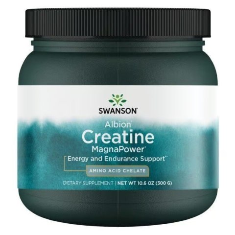 Swanson SWANSON Albion Creatine Magnapower - Kreatyna (300 g)