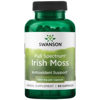 Swanson SWANSON FS Irish Moss 400 mg (60 kaps.)