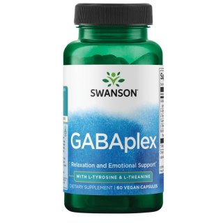 Swanson SWANSON GABAplex with L-Tyrosine & L-Theanine (60 kaps.)