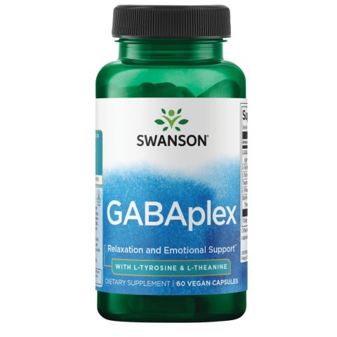 Swanson SWANSON GABAplex with L-Tyrosine & L-Theanine (60 kaps.)