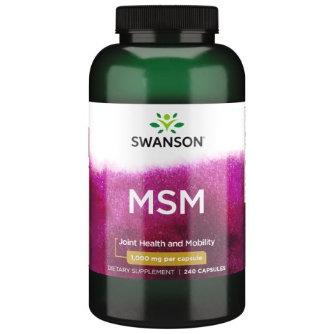 Swanson SWANSON MSM 1000 mg (240 kaps.)