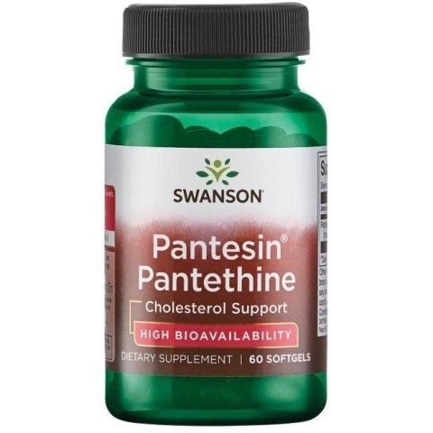 Swanson SWANSON Pantesin Panthetine 300 mg (60 kaps.)