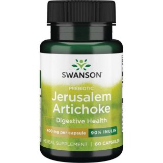 Swanson SWANSON Prebiotic Jerusalem Artichoke 400 mg (60 kaps.)