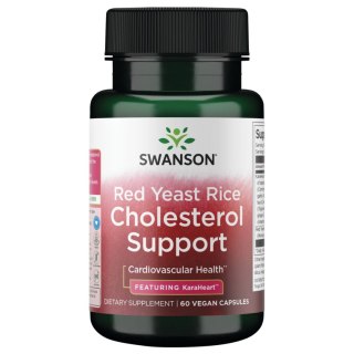 Swanson SWANSON Red Yeast Rice Cholesterol Support (60 kaps.)