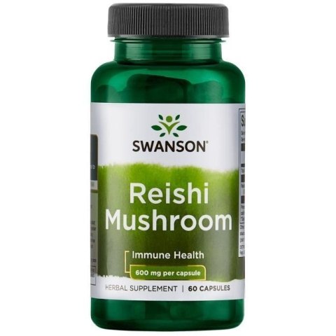 Swanson SWANSON Reishi 600 mg (60 kaps.)