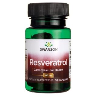 Swanson SWANSON Resveratrol - Resweratrol 100 mg (30 kaps.)