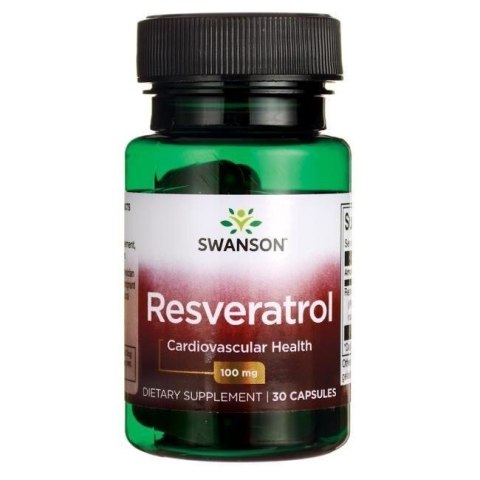 Swanson SWANSON Resveratrol - Resweratrol 100 mg (30 kaps.)
