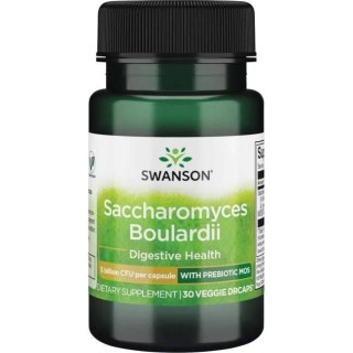 Swanson SWANSON Saccharomyces boulardii 5mld (30 kaps.)