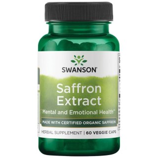 Swanson SWANSON Saffron Extract - Szafran 30 mg (60 kaps.)