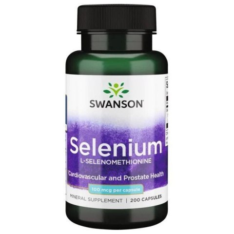 Swanson SWANSON Selenium L-Selenomethionine 100 mcg (200 kaps.)