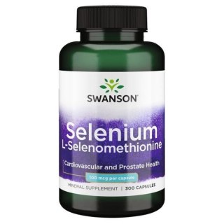 Swanson SWANSON Selenium L-Selenomethionine 100 mcg (300 kaps.)