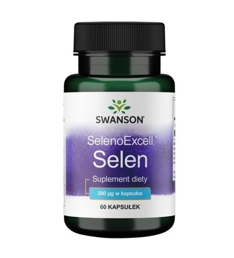 Swanson SWANSON SelenoExcell 200 mcg (60 kaps.)