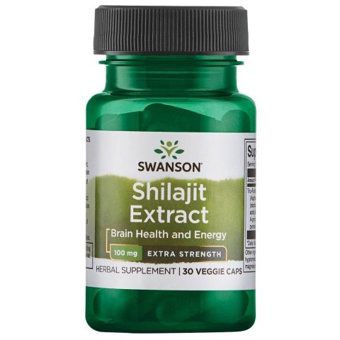 Swanson SWANSON Shilajit extract - Extra Strenght 100 mg (30 kaps.)