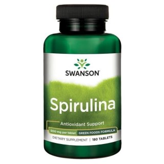 Swanson SWANSON Spirulina 500 mg (180 tabl.)