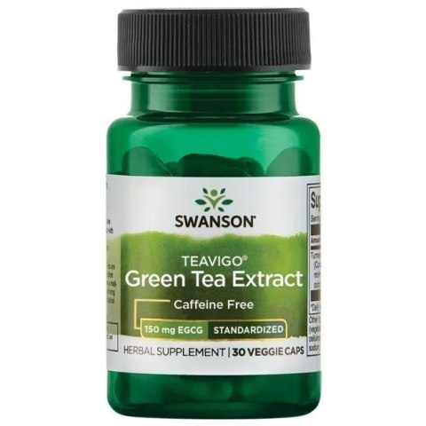 Swanson SWANSON TEAVIGO Green Tea Extract Caffeine Free (30 kaps.)