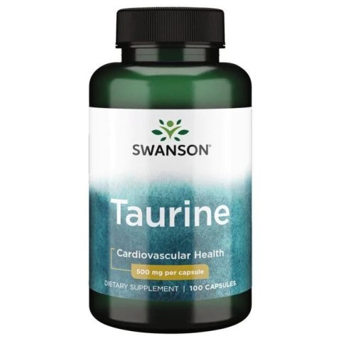 Swanson SWANSON Taurine 500 mg (100 kaps.)