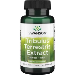 Swanson SWANSON Tribulus Terrestris Extract 500 mg (60 kaps.)