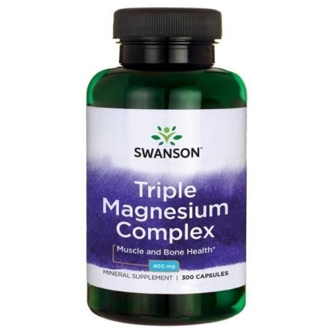 Swanson SWANSON Triple Magnesium Complex (300 kaps.)