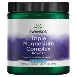 Swanson SWANSON Triple Magnesium Complex w proszku (227 g)