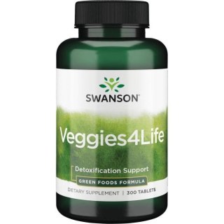 Swanson SWANSON Veggies4Life (300 tabl.)