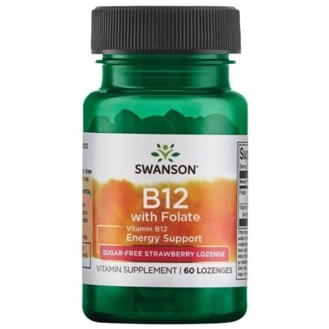 Swanson SWANSON Vitamin B12 with Folate (60 tabl.)