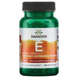 Swanson SWANSON Vitamin E 400 IU (100 kaps.)