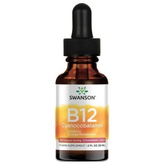 Swanson SWANSON Witamina B12 w płynie (59 ml)
