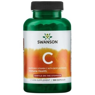 Swanson SWANSON Witamina C 500 buforowana z bioflawonoidami (100 kaps.)