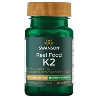 Swanson SWANSON Witamina K2 naturalna 200 mcg (30 kaps.)