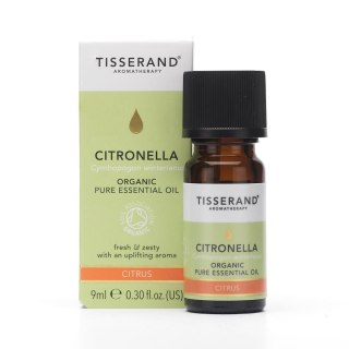 Tisserand Aromatherapy TISSERAND AROMATHERAPY Citronella Organic - Olejek Cytronelowy (9 ml)