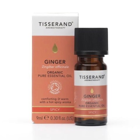 Tisserand Aromatherapy TISSERAND AROMATHERAPY Ginger Organic - Olejek z Imbiru (9 ml)