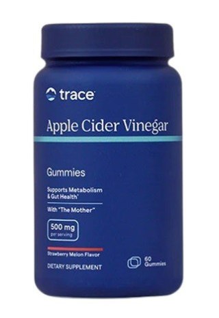 Trace Minerals TRACE MINERALS Apple Cider Vinegar Gummies (60 żelek)