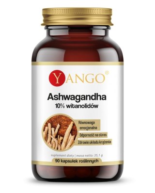 Yango YANGO Ashwagandha 10% witanolidów (90 kaps.)