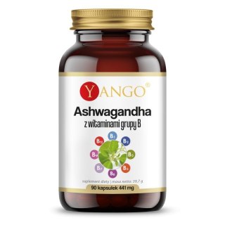 Yango YANGO Ashwagandha z witaminami z grupy B (90 kaps.)