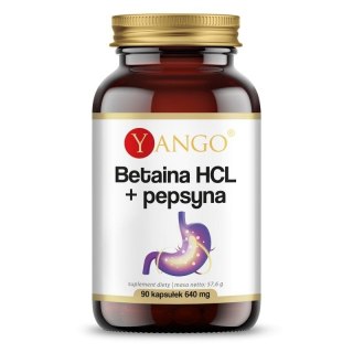 Yango YANGO Betaina HCL + Pepsyna (90 kaps.)
