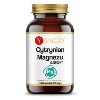 Yango YANGO Cytrynian Magnezu Bezwodny (90 kaps.)