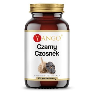 Yango YANGO Czarny Czosnek - ekstrakt 400 mg (90 kaps.)