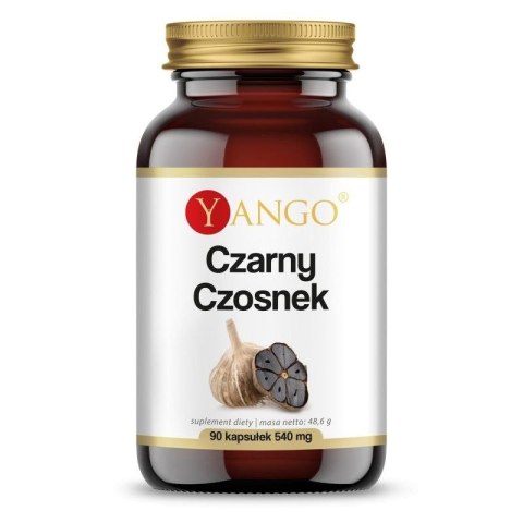 Yango YANGO Czarny Czosnek - ekstrakt 400 mg (90 kaps.)