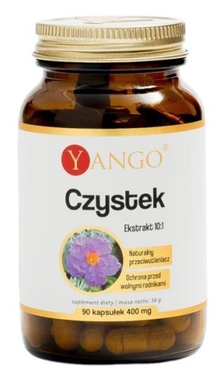Yango YANGO Czystek - ekstrakt 10:1 (90 kaps.)