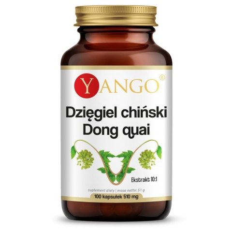Yango YANGO Dzięgiel Chiński - Dong Quai (100 kaps.)