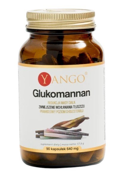 Yango YANGO Glukomannan (90 kaps.)
