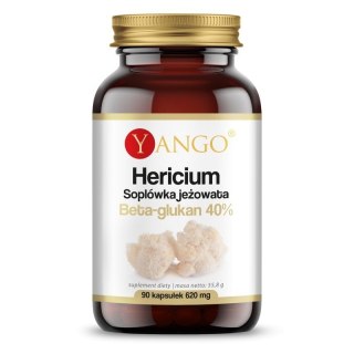 Yango YANGO Hericium - ekstrakt 40% beta-glukanu (90 kaps.)