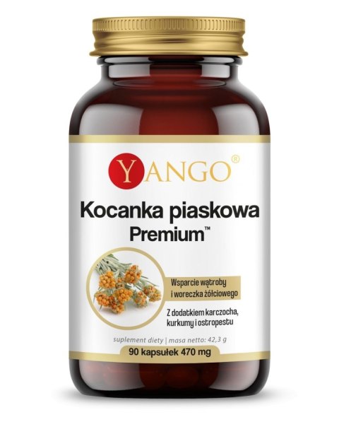 Yango YANGO Kocanka piaskowa Premium (90 kaps.)