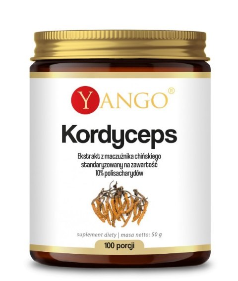 Yango YANGO Kordyceps - ekstrakt 10% polisacharydów (50 g)