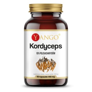 Yango YANGO Kordyceps - ekstrakt 10% polisacharydów (90 kaps.)